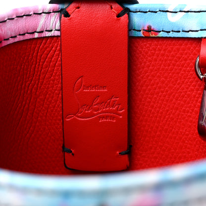 Christian Louboutin Calfskin Celebration Print Nano Cabata Tote Multicolor 6 of 10