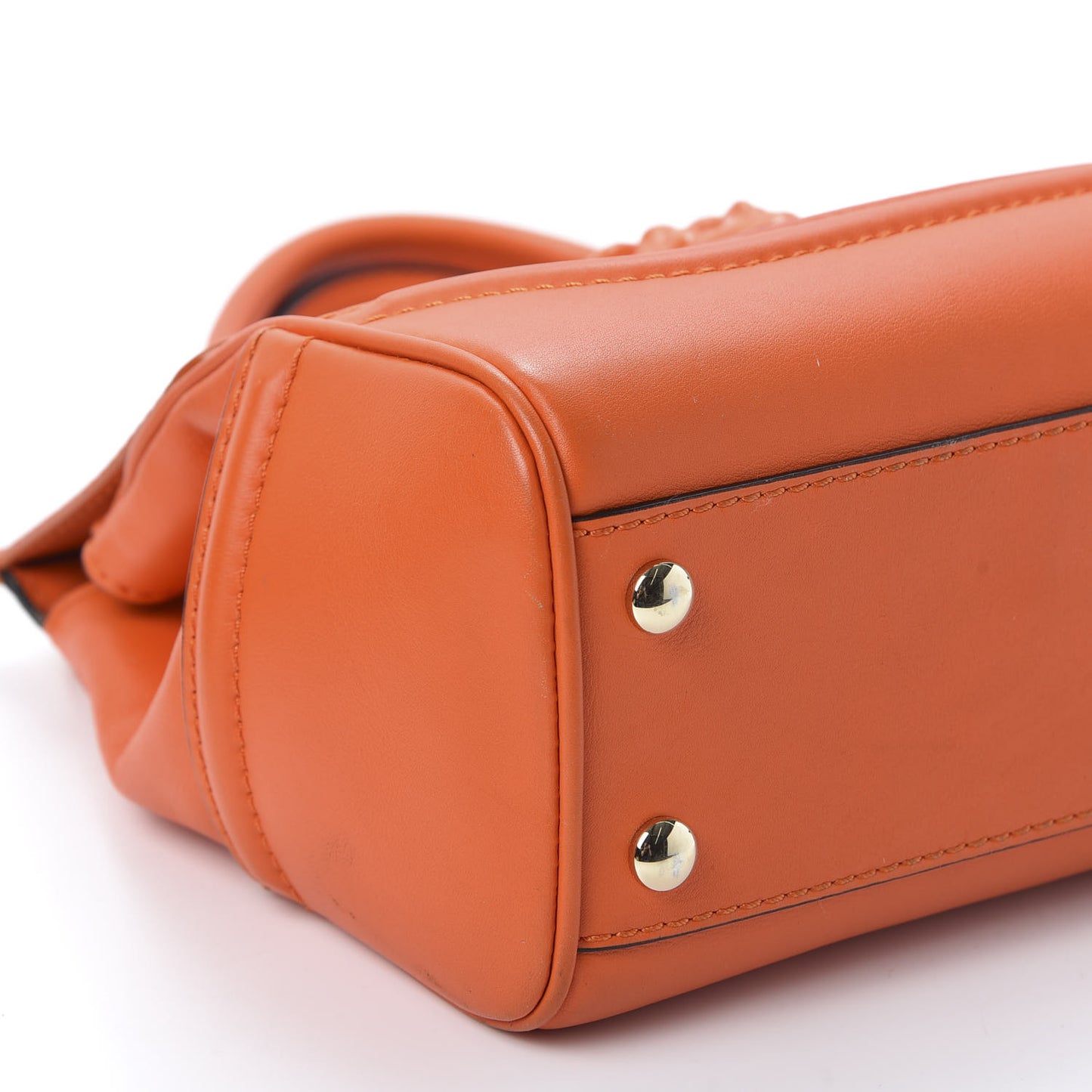 Vitello Medium Palazzo Empire Bag Orange