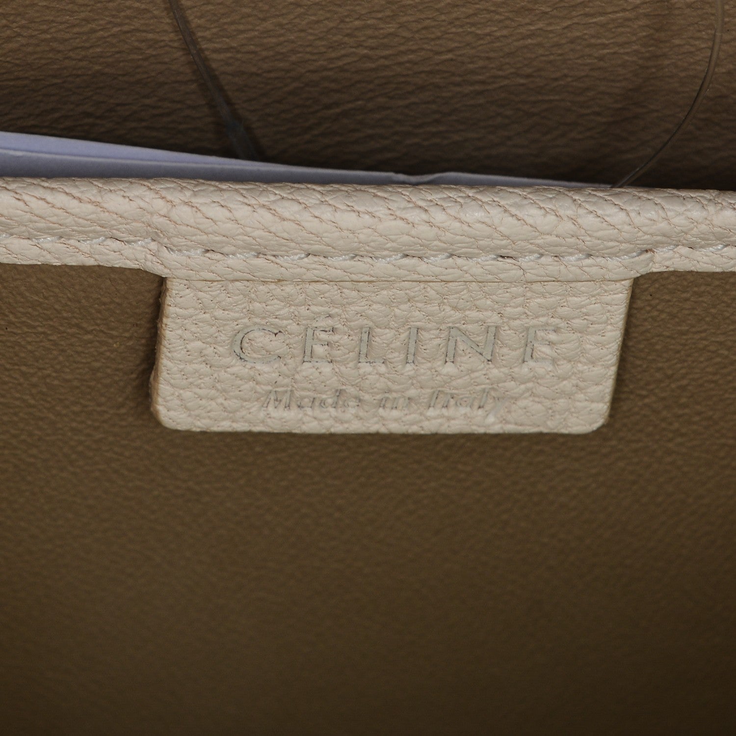 Celine Goatskin Nano Luggage White 6 of 7