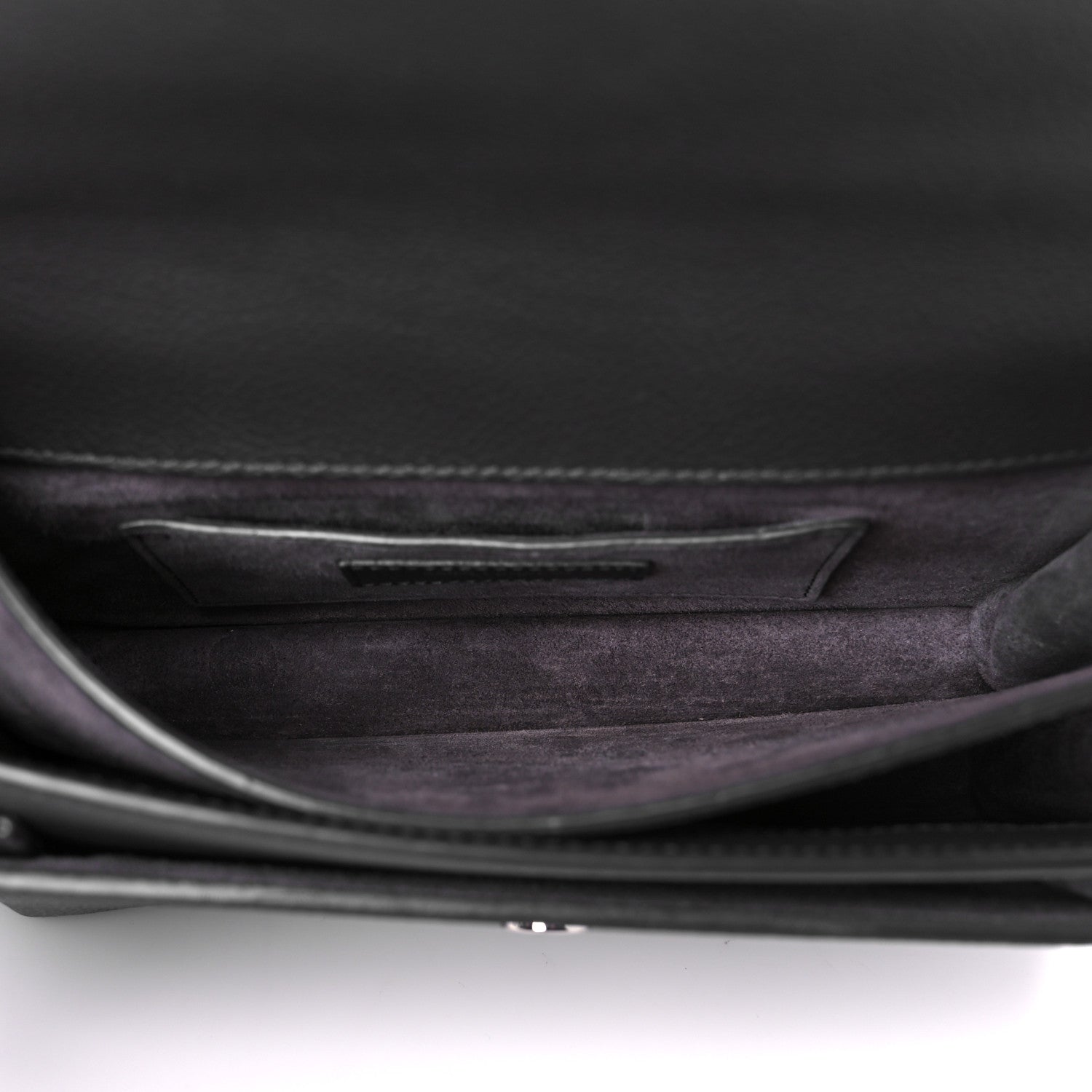 Saint Laurent Grained Calfskin Medium Monogram Sunset Fog 5 of 12