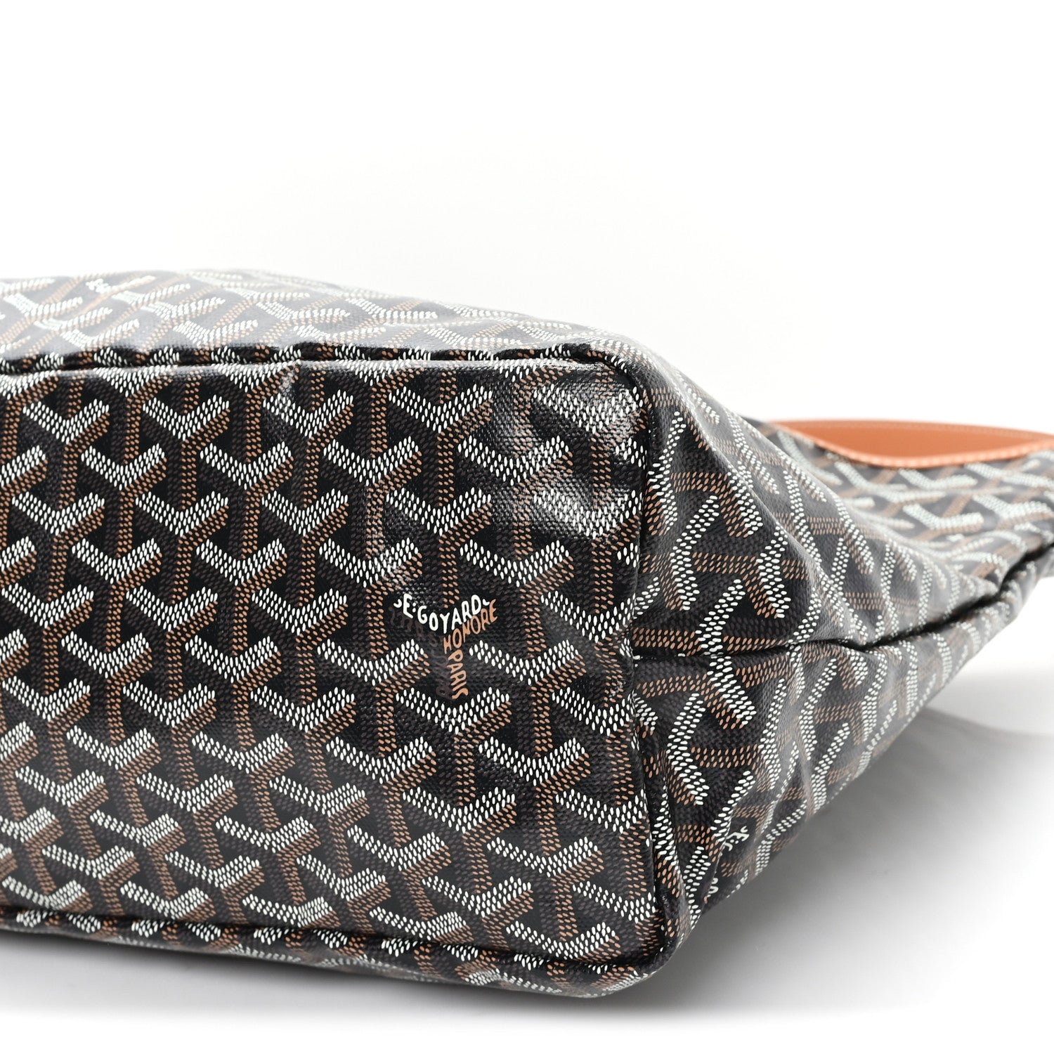 Goyard Goyardine Boheme Hobo Black Gold 11 of 11