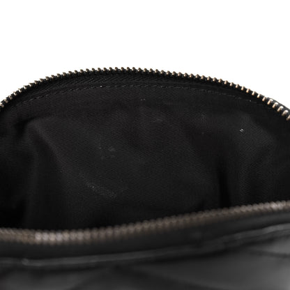 Gucci Calfskin Matelasse GG Marmont Pouch Cosmetic Case Black 13 of 14