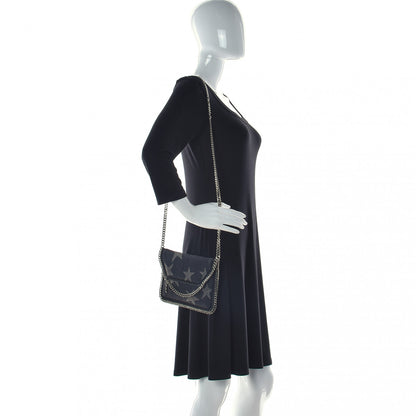 Stella McCartney Denim Mini Star Falabella Tote Black 3 of 11