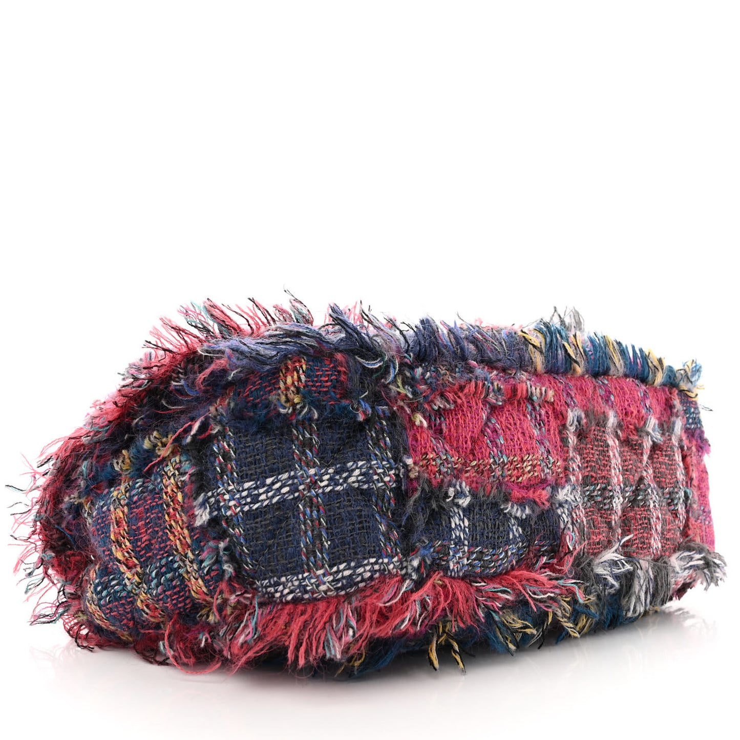 Tweed Jumbo Flap Red