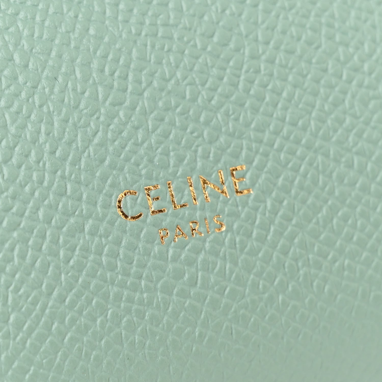 Celine Grained Calfskin Nano Belt Bag Ice Mint 6 of 10