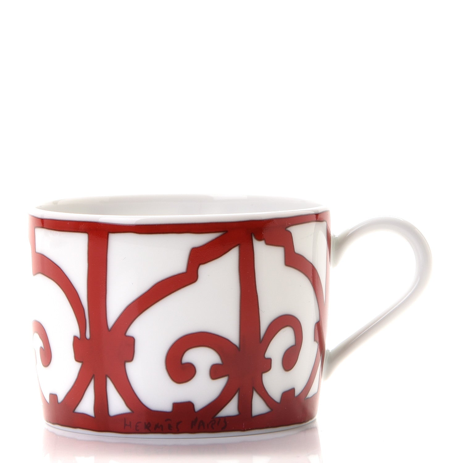 Hermes Porcelain Balcon du Guadalquivir Tea Cup and Saucer Set of 2 5 of 8