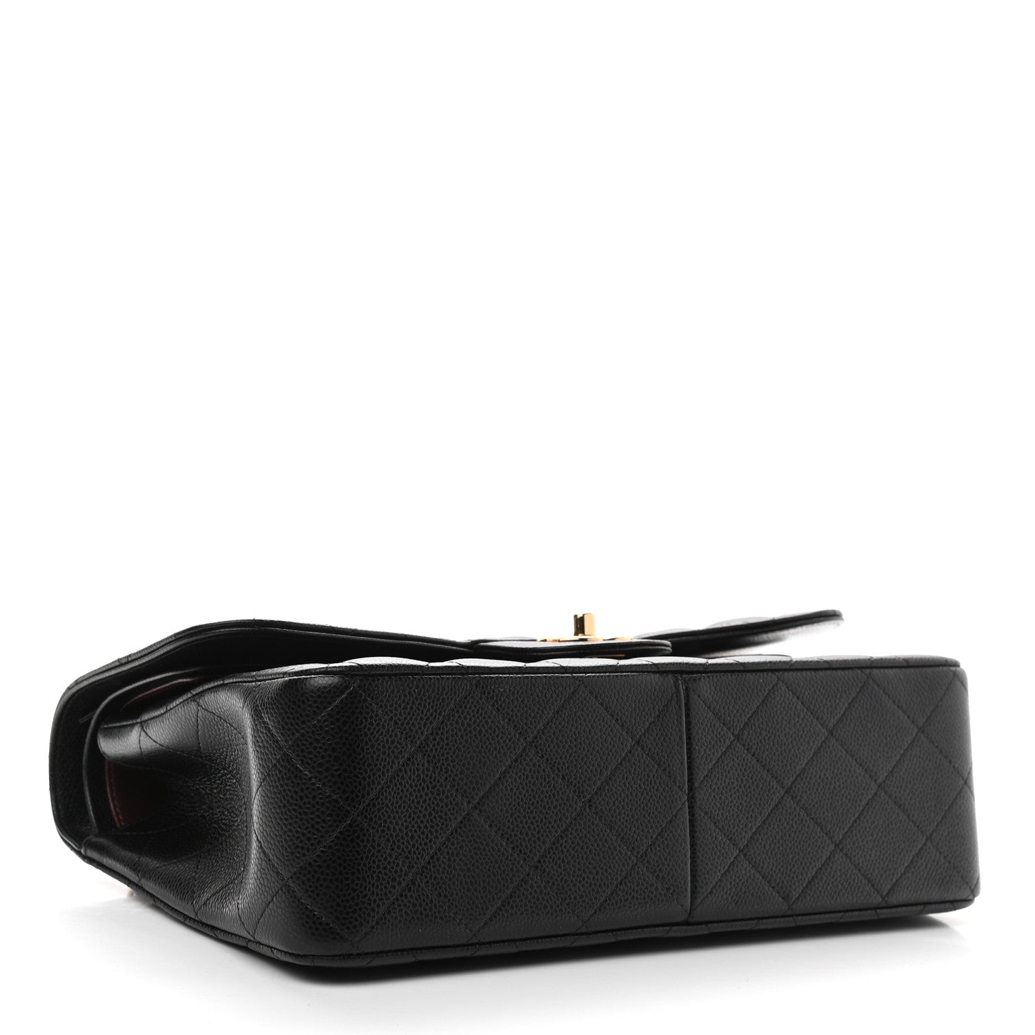 Chanel Caviar Quilted Jumbo Double Flap Black 4 of 11