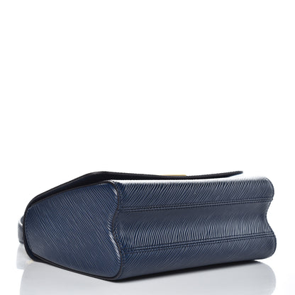 Louis Vuitton Epi Twist Shoulder Bag MM Indigo 4 of 6