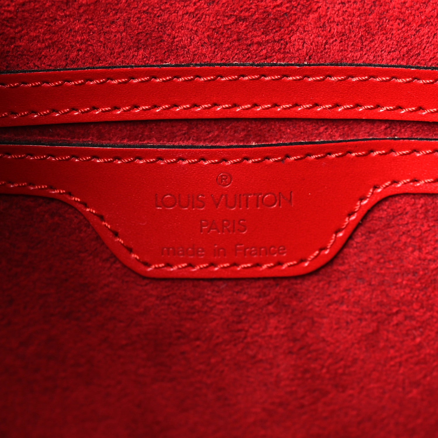 Louis Vuitton Epi Saint Jacques PM Castillan Red 6 of 9