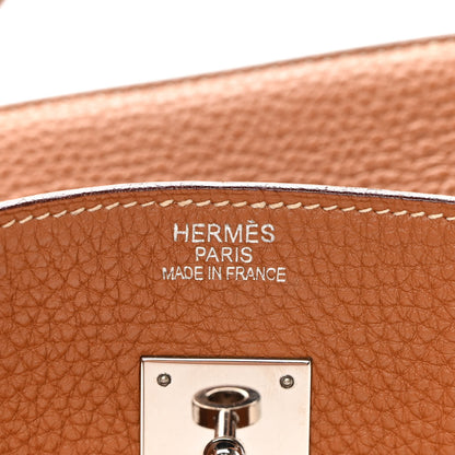 Hermes Togo Birkin 40 Gold 6 of 27