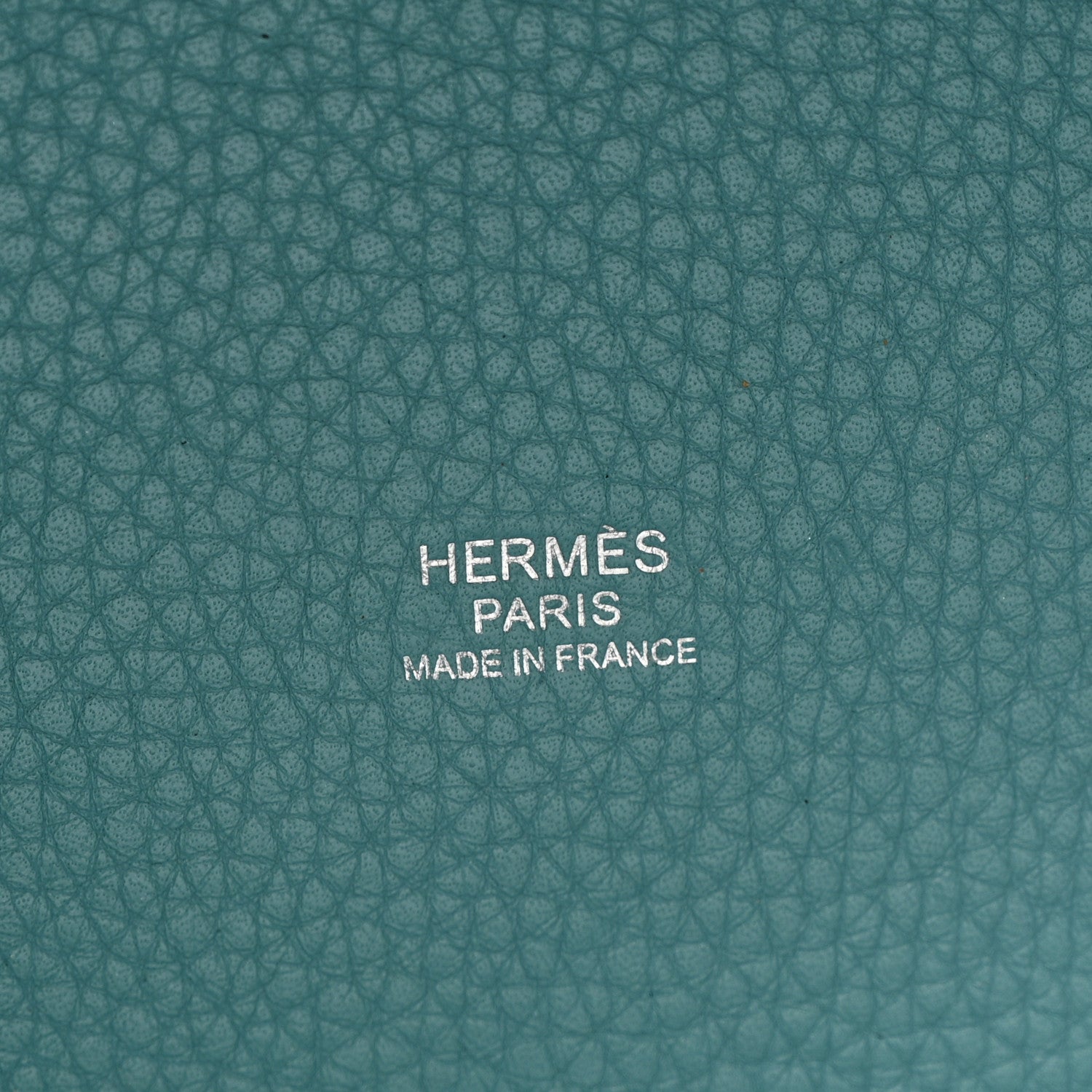 Hermes Taurillon Clemence Picotin Lock 22 MM Bleu Atoll 6 of 12