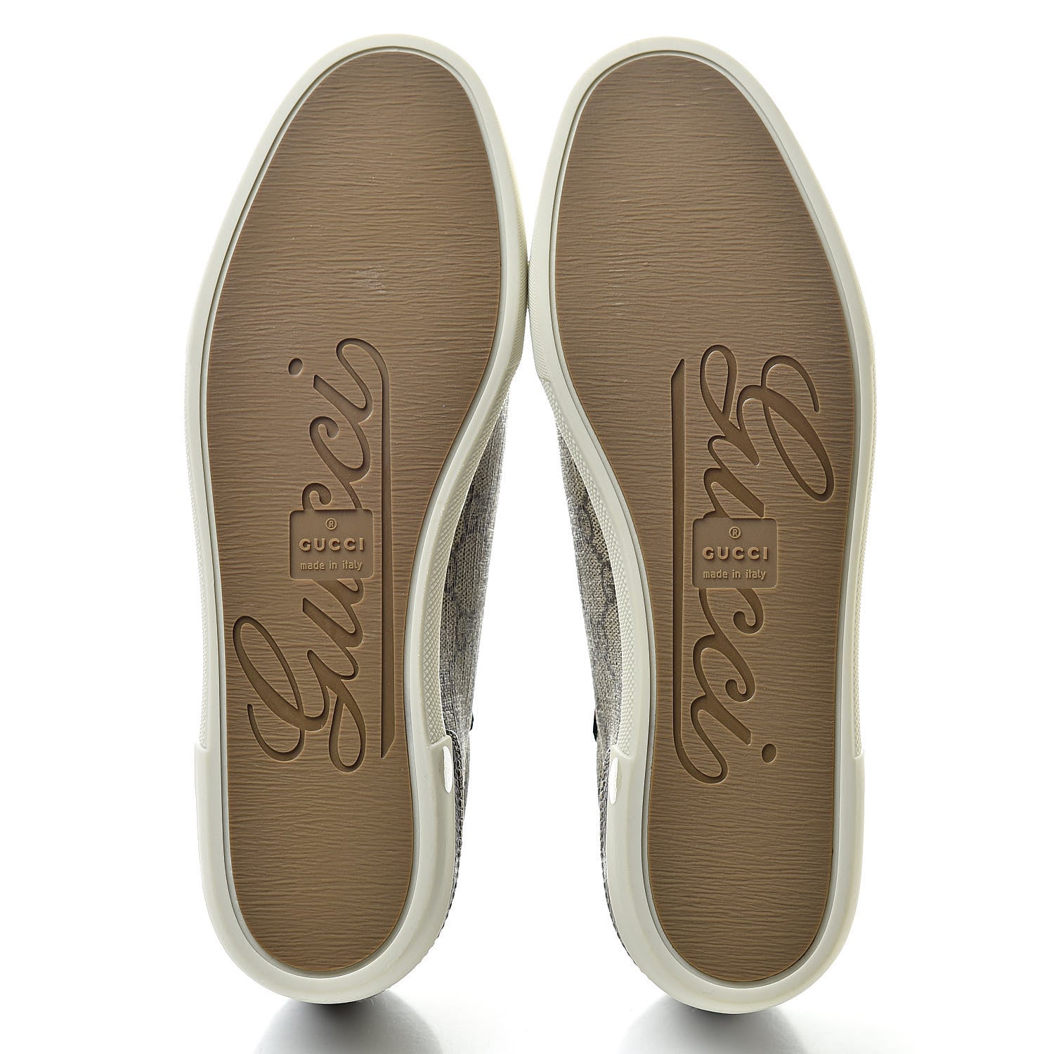 Gucci GG Supreme Monogram Low Top Sneakers 37 Brown 5 of 9