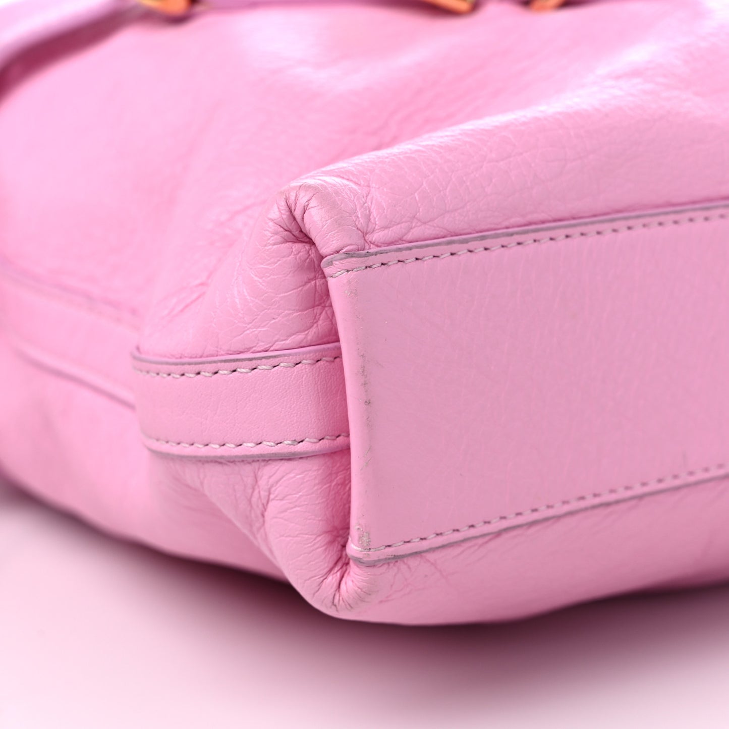 Calfskin Medium Voyou Bag Pink