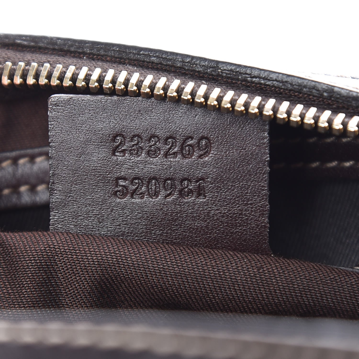 Gucci GG Supreme Monogram Belt Bag Dark Brown 7 of 8