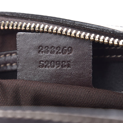 Gucci GG Supreme Monogram Belt Bag Dark Brown 7 of 8