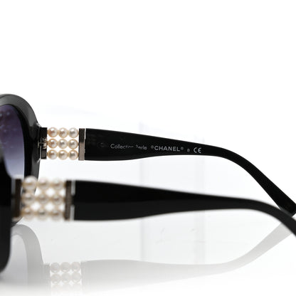 Chanel Perle Pearl Sunglasses 5159-H Black 6 of 7