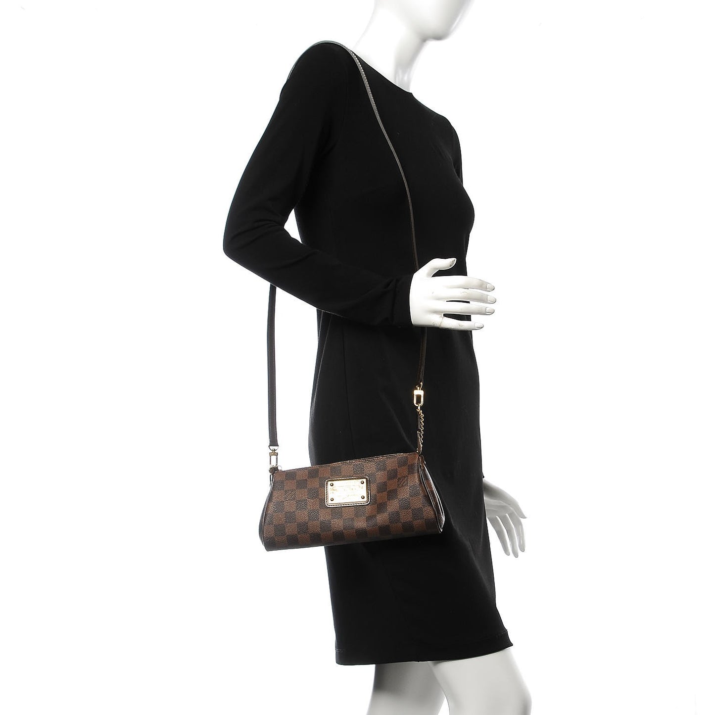 Damier Ebene Eva Clutch