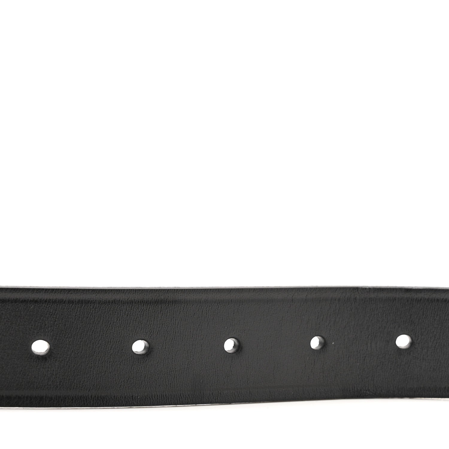 Saint Laurent Calfskin Monogram Celtique Belt 90 36 Black 5 of 12