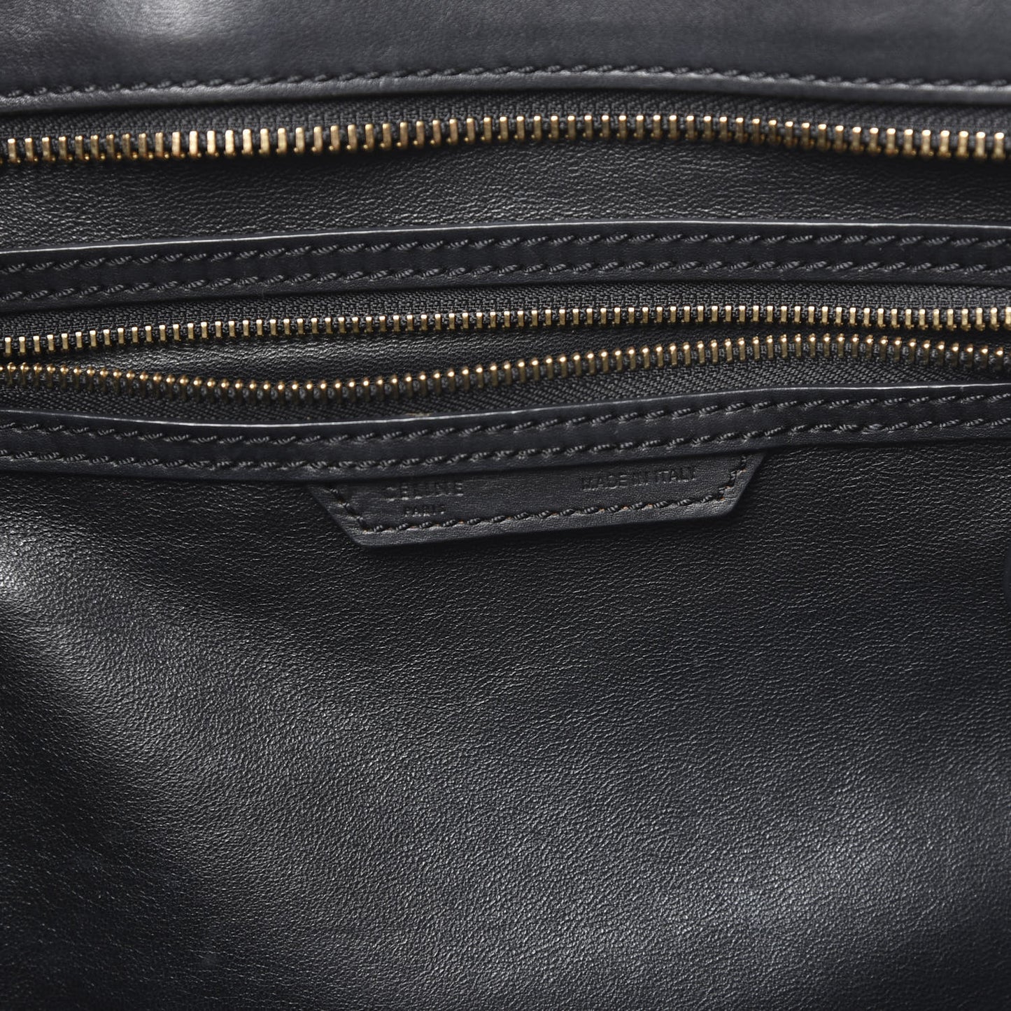 Smooth Calfskin Mini Luggage Black
