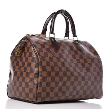 Louis Vuitton Damier Ebene Speedy 30 3 of 11