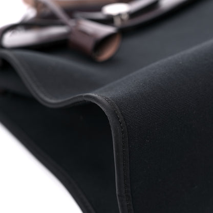 Hermes Toile Vache Hunter Herbag Zip 31 PM Black Ebene 8 of 15