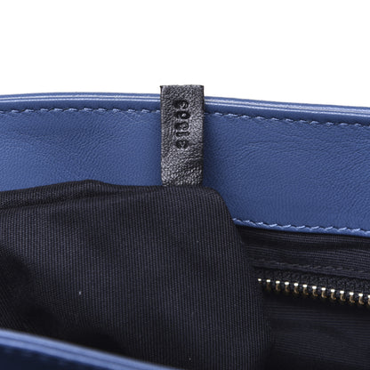 Lanvin Lambskin Studded Medium Sugar Flap Shoulder Bag Blue 9 of 10