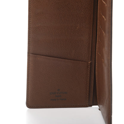 Louis Vuitton Monogram Porte Valeurs Checkbook Wallet 6 of 11