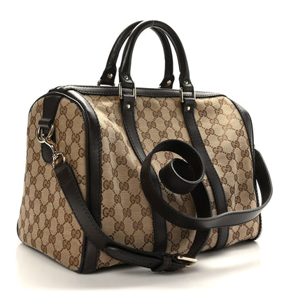 Gucci Monogram Medium Joy Boston Dark Brown 3 of 11