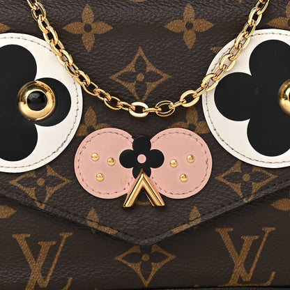 Louis Vuitton Monogram Valentine Dog Pochette Felicie Chain Wallet 17 of 17