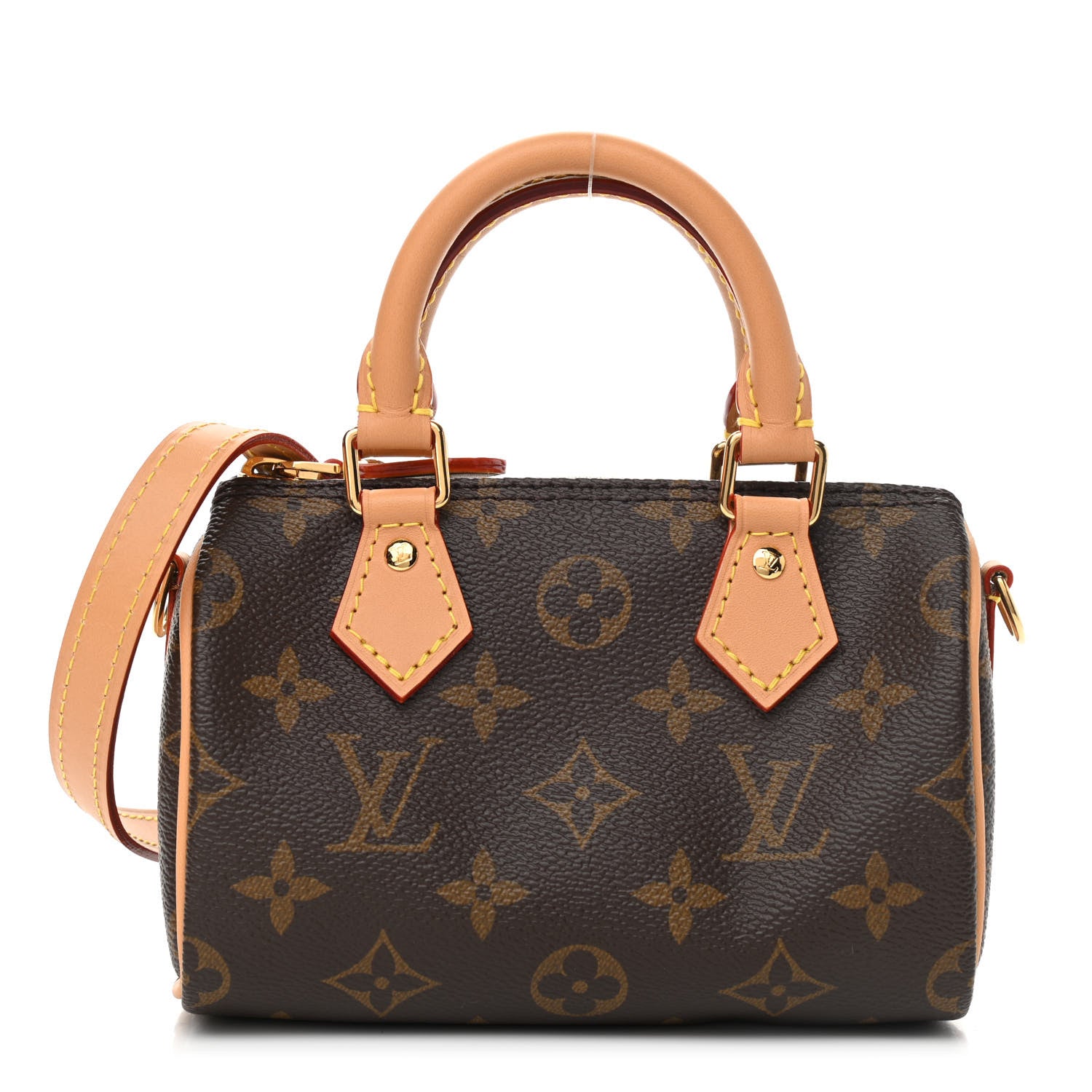 Louis Vuitton Monogram Nano Speedy Bandouliere 1 of 10
