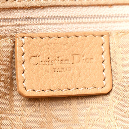 Christian Dior Grained Calfskin Saddle Messenger Bag Beige 6 of 13