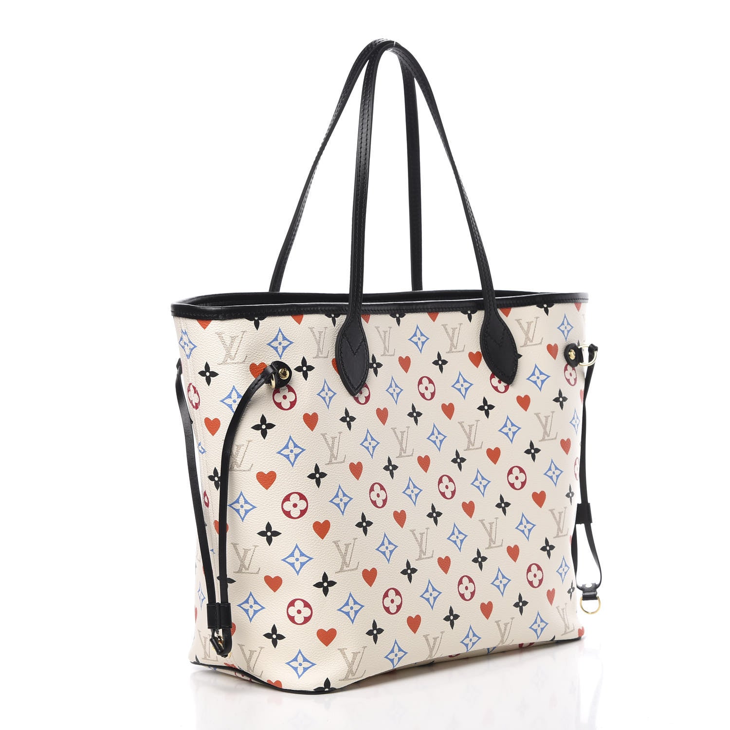 Louis Vuitton Game On Neverfull MM White 4 of 12