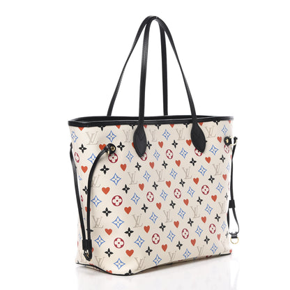Louis Vuitton Game On Neverfull MM White 4 of 12