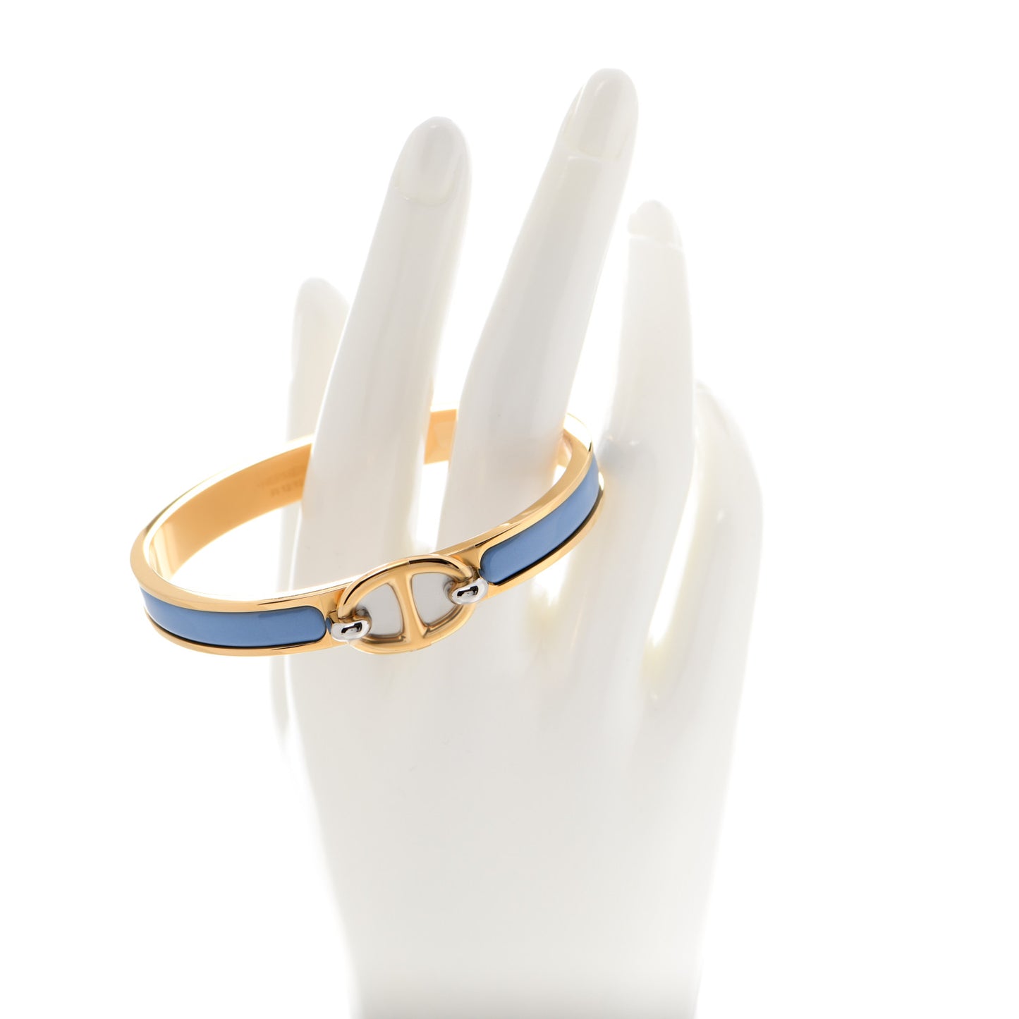 Enamel Mini Farandole Clic Chaine D'Ancre Bracelet Blue