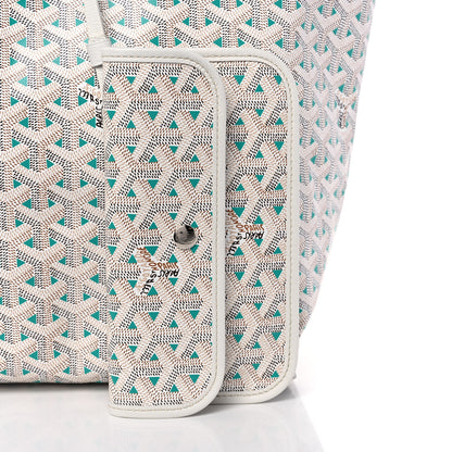 Goyard Goyardine Saint Louis Claire Voie GM White Opaline 9 of 13