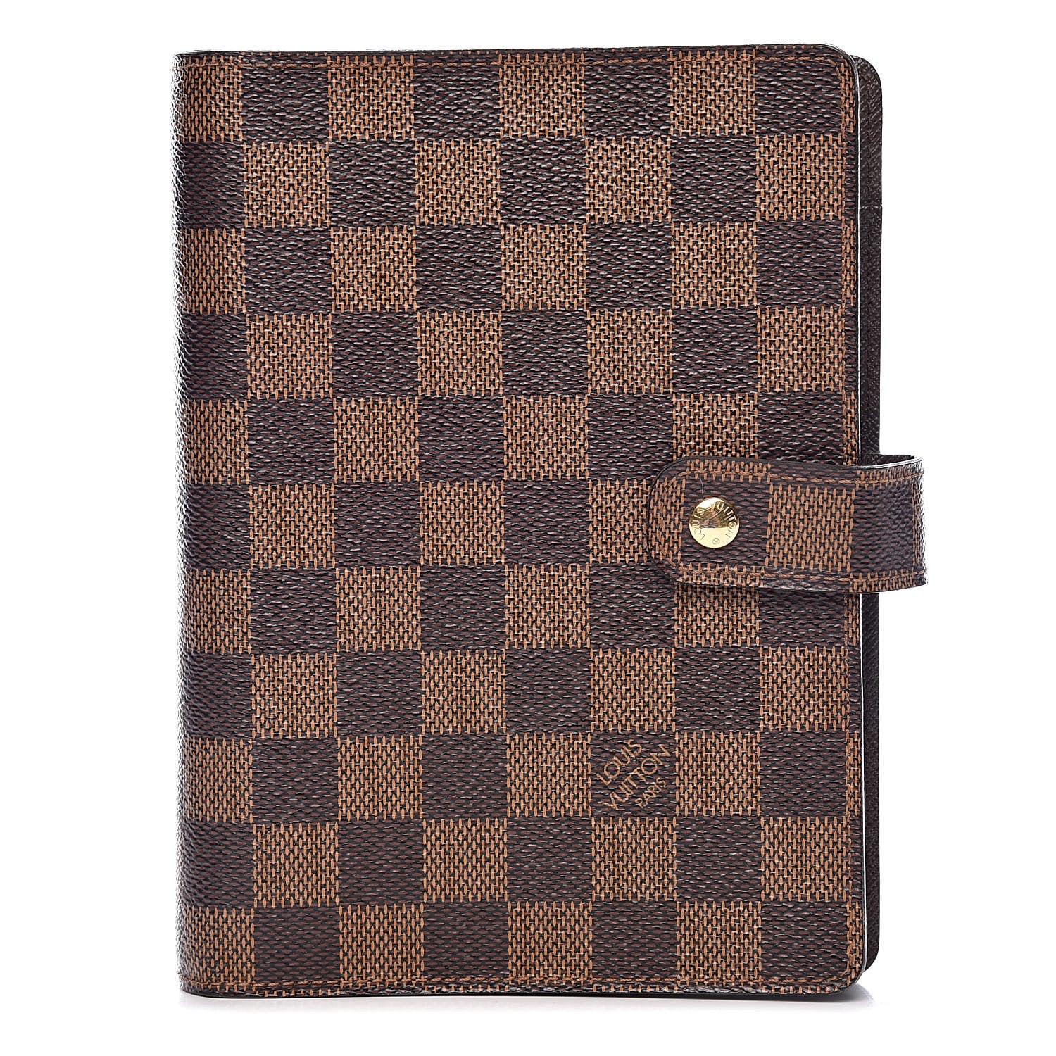 Louis Vuitton Damier Ebene Medium Ring Agenda Cover 1 of 6