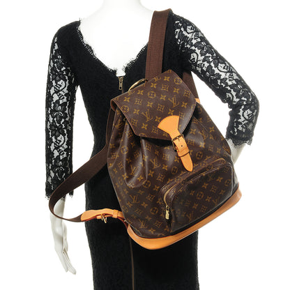 Louis Vuitton Monogram Montsouris GM Backpack 2 of 10