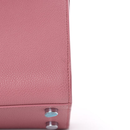 Saint Laurent Grained Calfskin Nano Sac De Jour Rose Dark 9 of 12