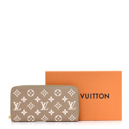 Louis Vuitton Empreinte Monogram Spring in the City Zippy Wallet Kaki Beige Cream 7 of 7