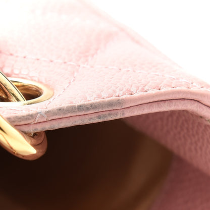 Chanel Caviar Quilted Petit Shopping Tote PST Pink 9 of 10