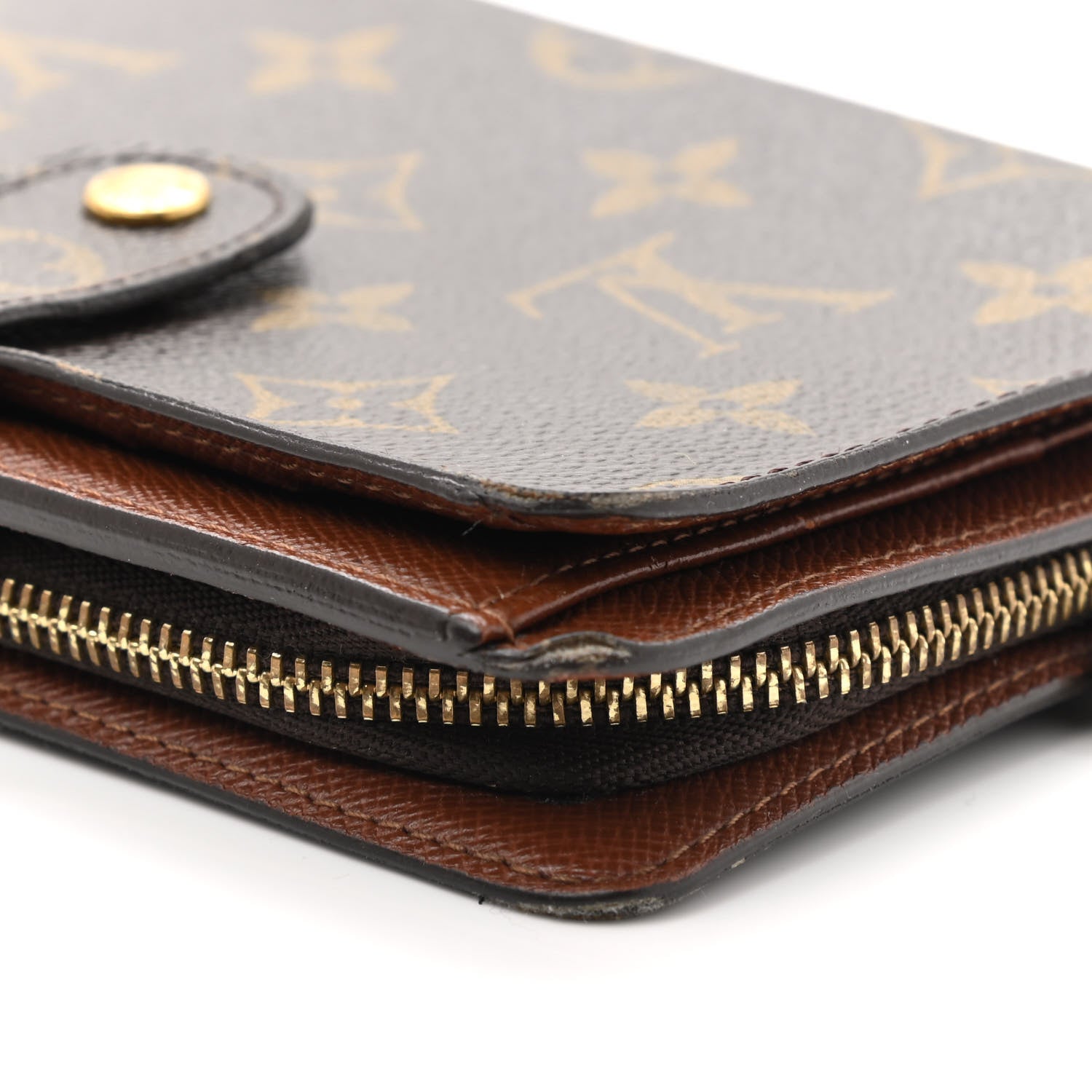 Louis Vuitton Monogram Zipped Papers Wallet 9 of 12
