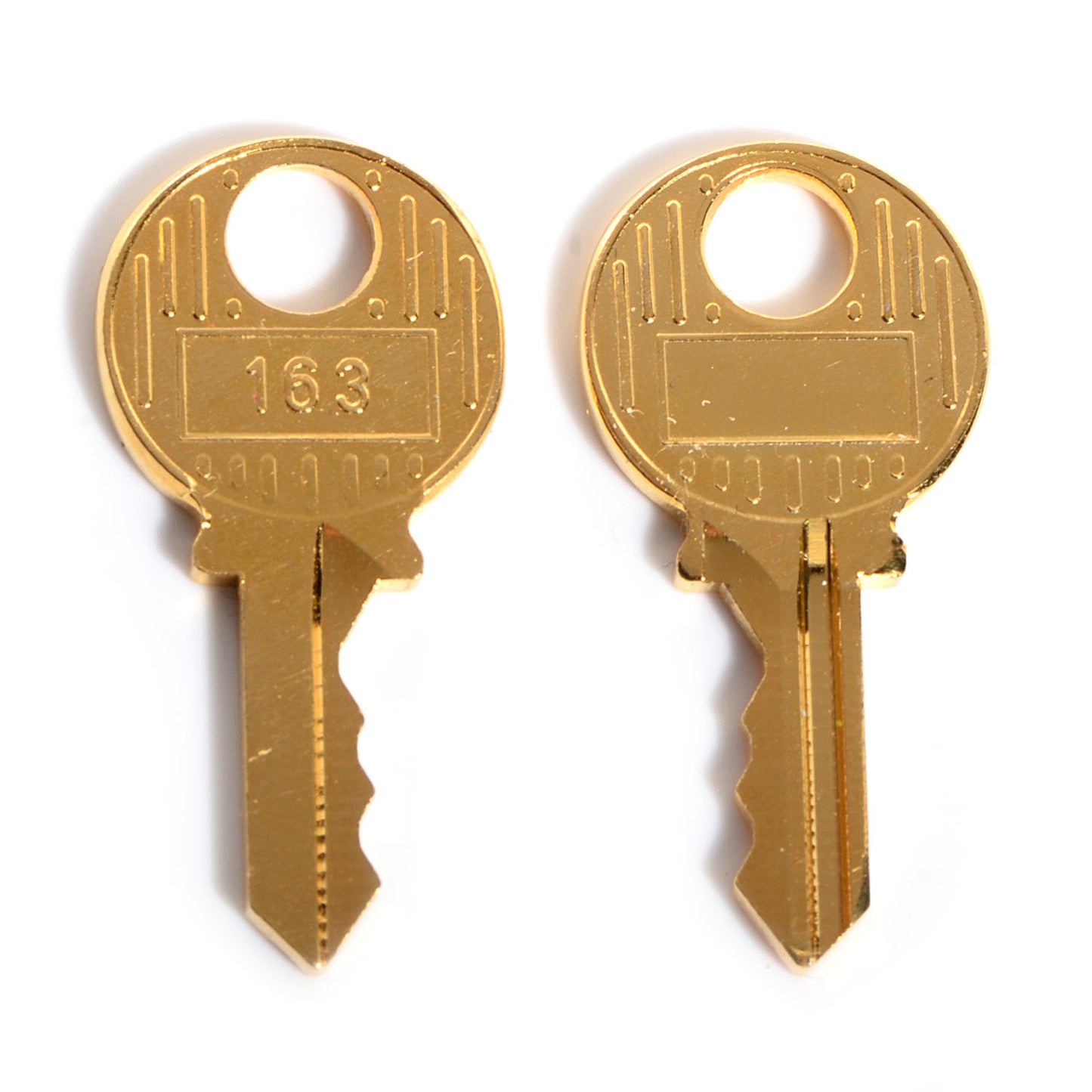 Cadena Lock and Key Set Gold