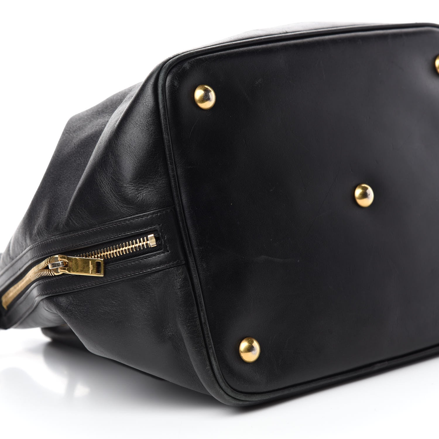 Saint Laurent Calfskin Large Emmanuelle Bucket Bag Black 6 of 13