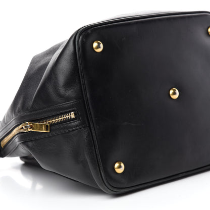 Saint Laurent Calfskin Large Emmanuelle Bucket Bag Black 6 of 13