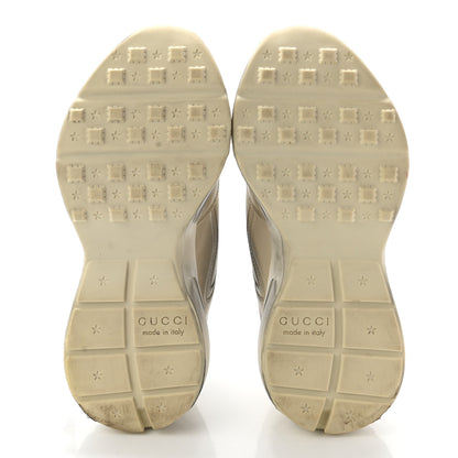 Gucci Calfskin Mouth Print Womens Rhyton Sneakers 36 Ivory 5 of 8
