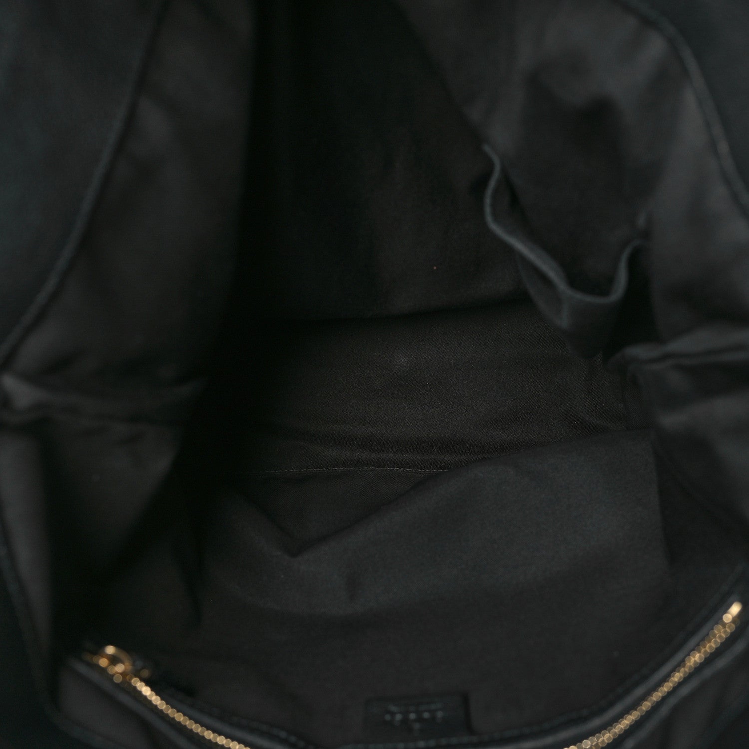 Gucci Goatskin Capri Chain Tote Black 5 of 8