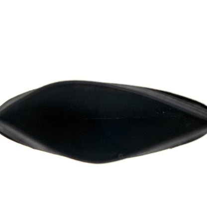 Saint Laurent Grain De Poudre Matelasse Chevron Monogram Credit Card Case Black 7 of 8