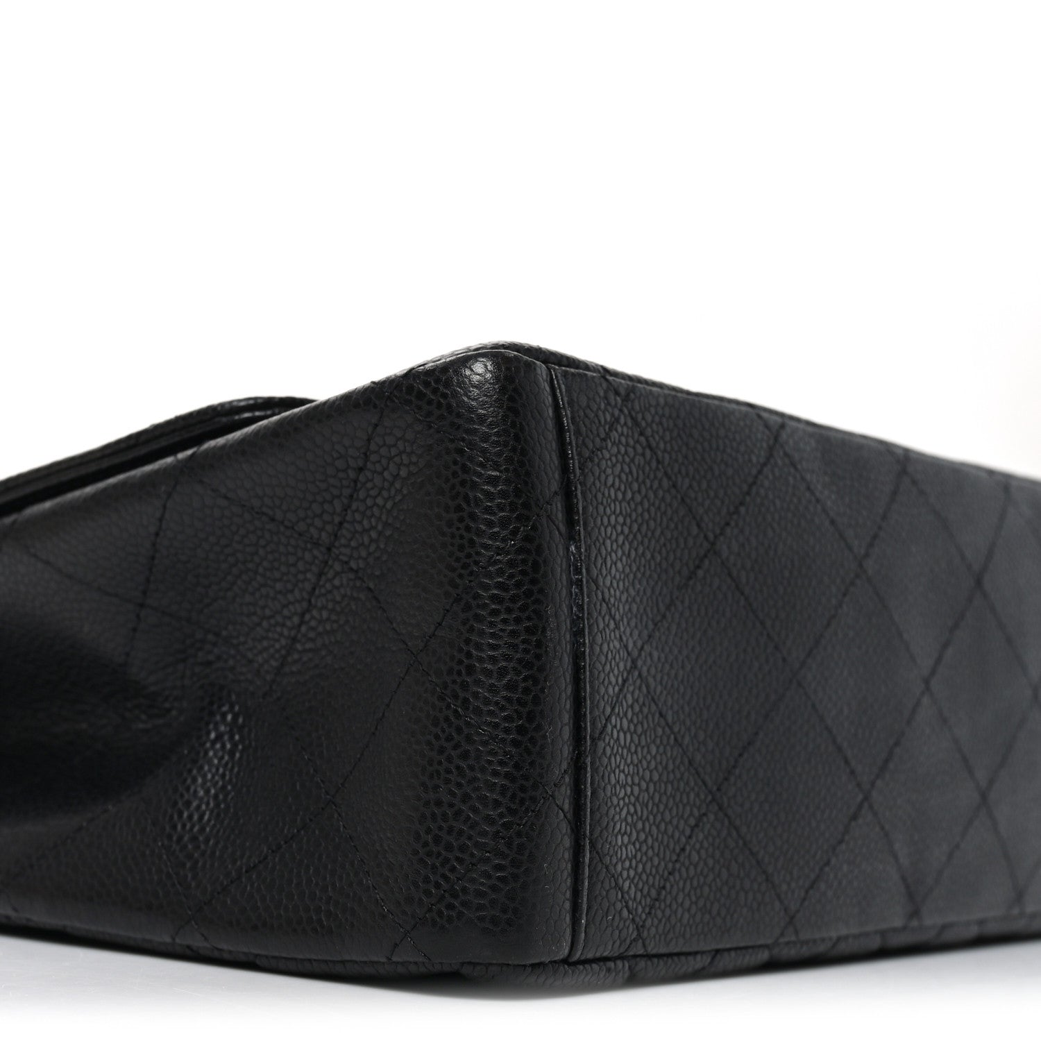 Chanel Caviar Quilted Maxi Single Flap Black 9 of 10