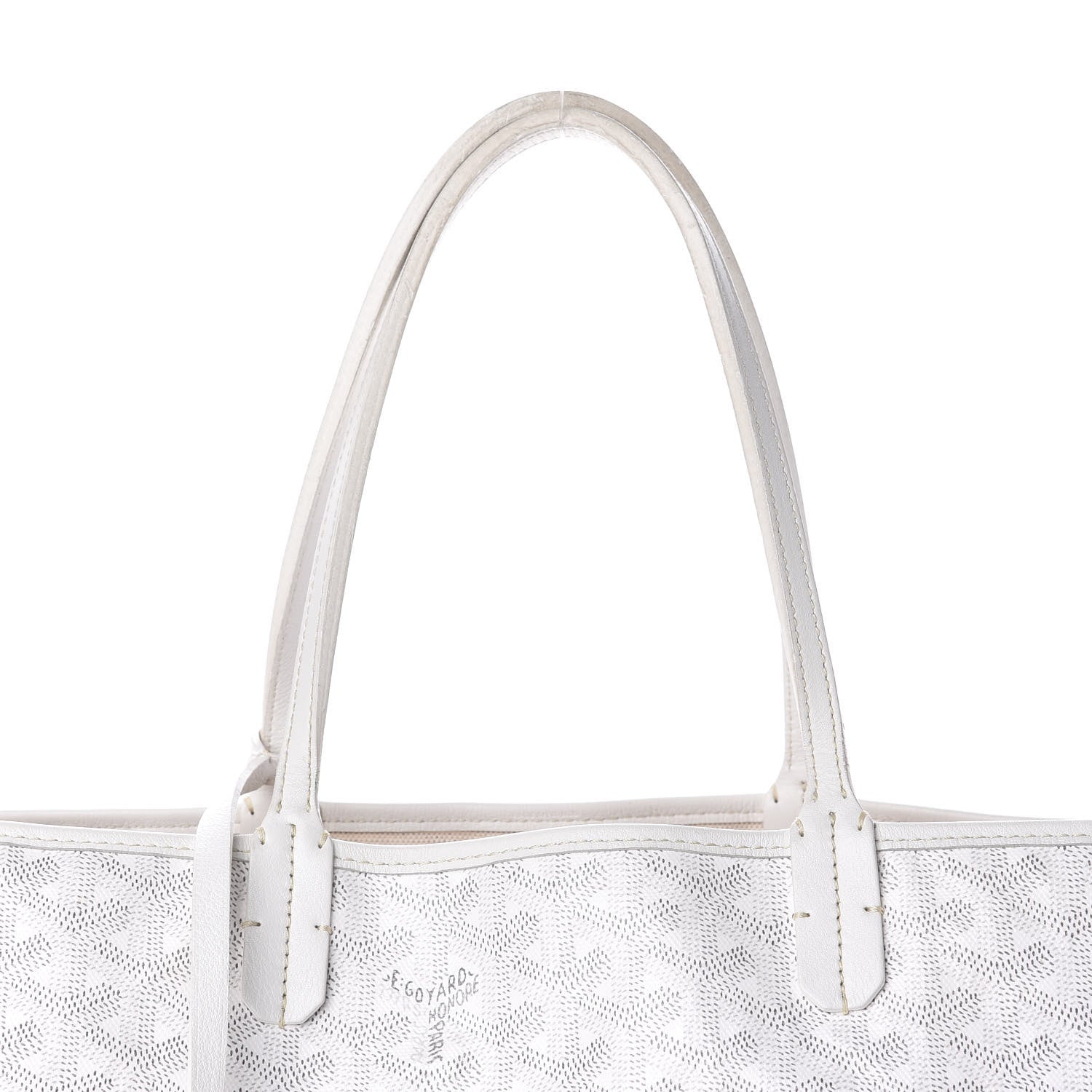 Goyard Goyardine Saint Louis PM White 13 of 13