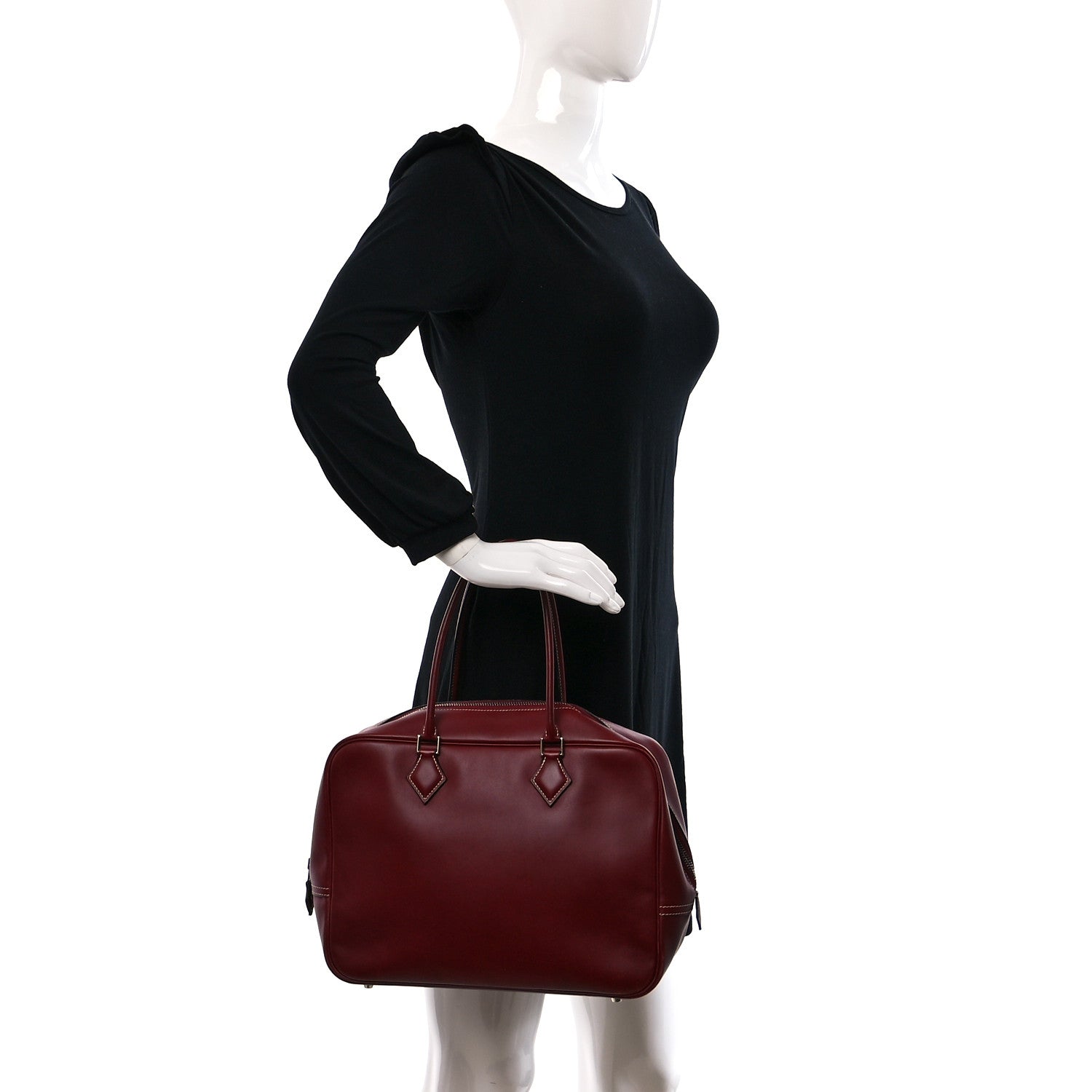 Hermes Chamonix Plume 32 Rouge H 2 of 13